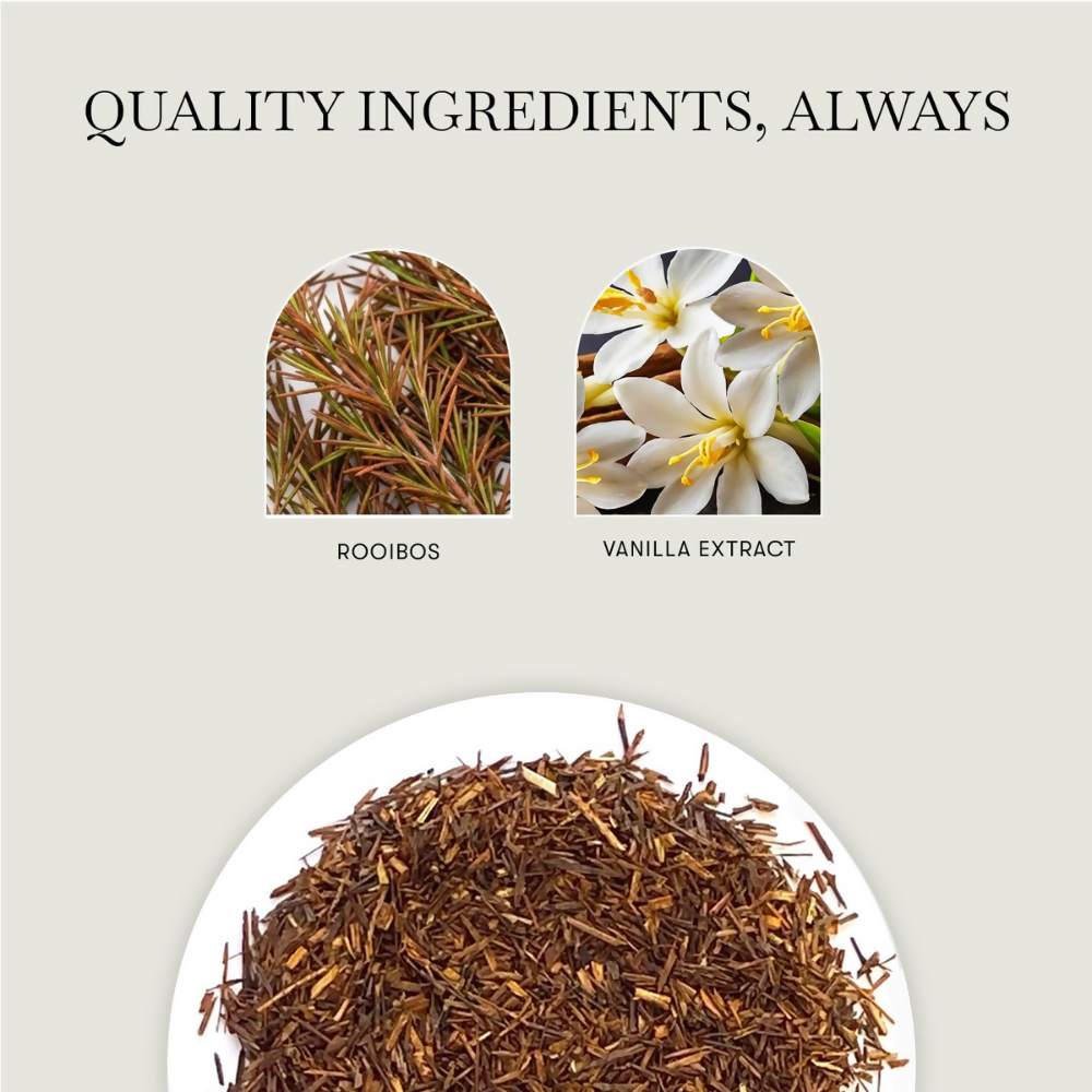 Luxmi Estates Vanilla Rooibos Chai Herbal Infusion Luxmi Estates