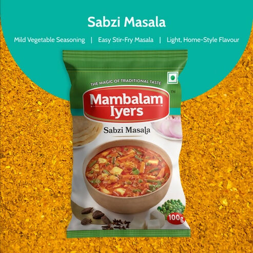 Mambalam Iyers Sabzi Masala Powder Mambalam Iyers