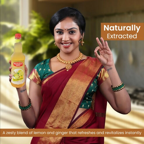 Mambalam Iyers Lemon Ginger Sarbath Mambalam Iyers