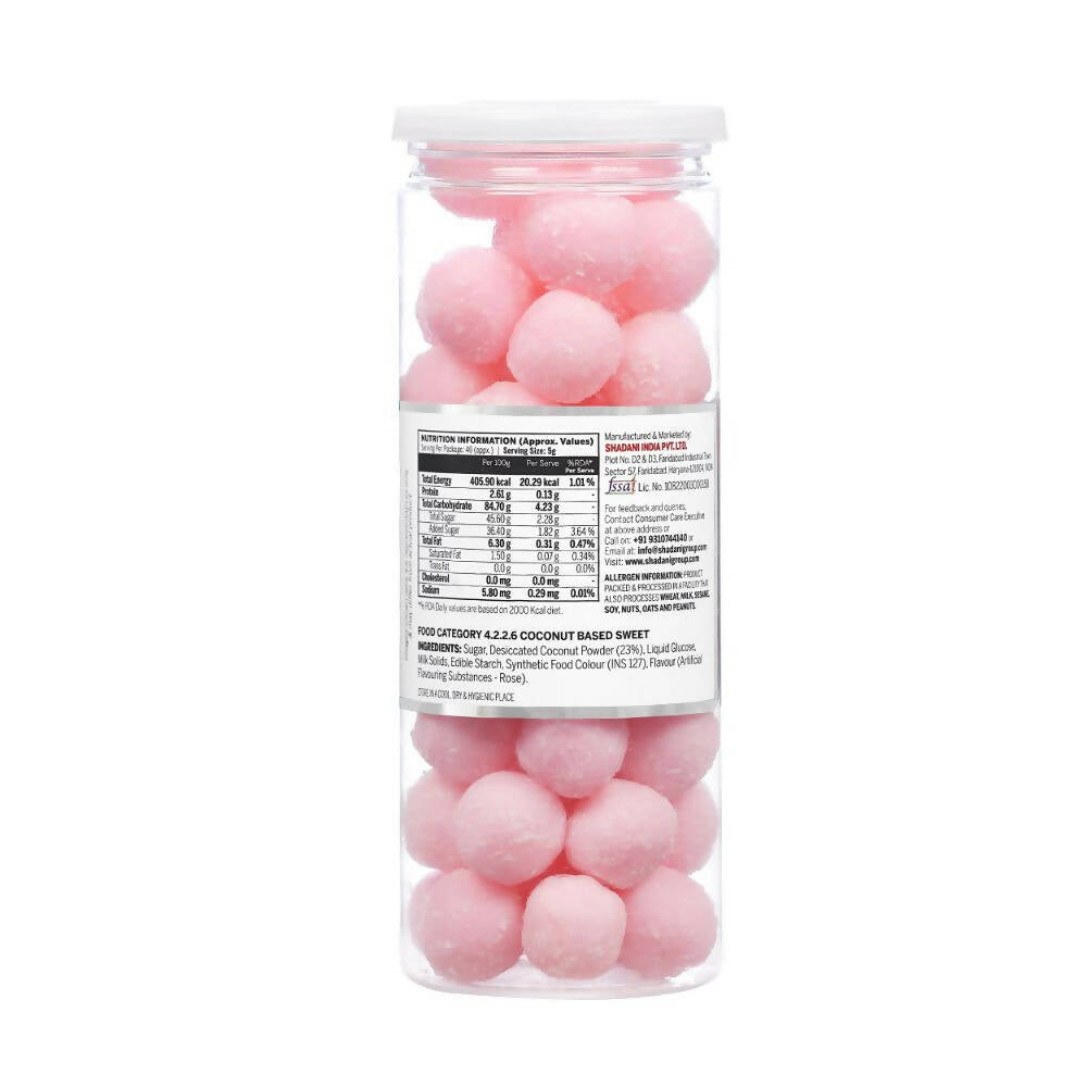 Shadani Coconut Rose Peda Shadani