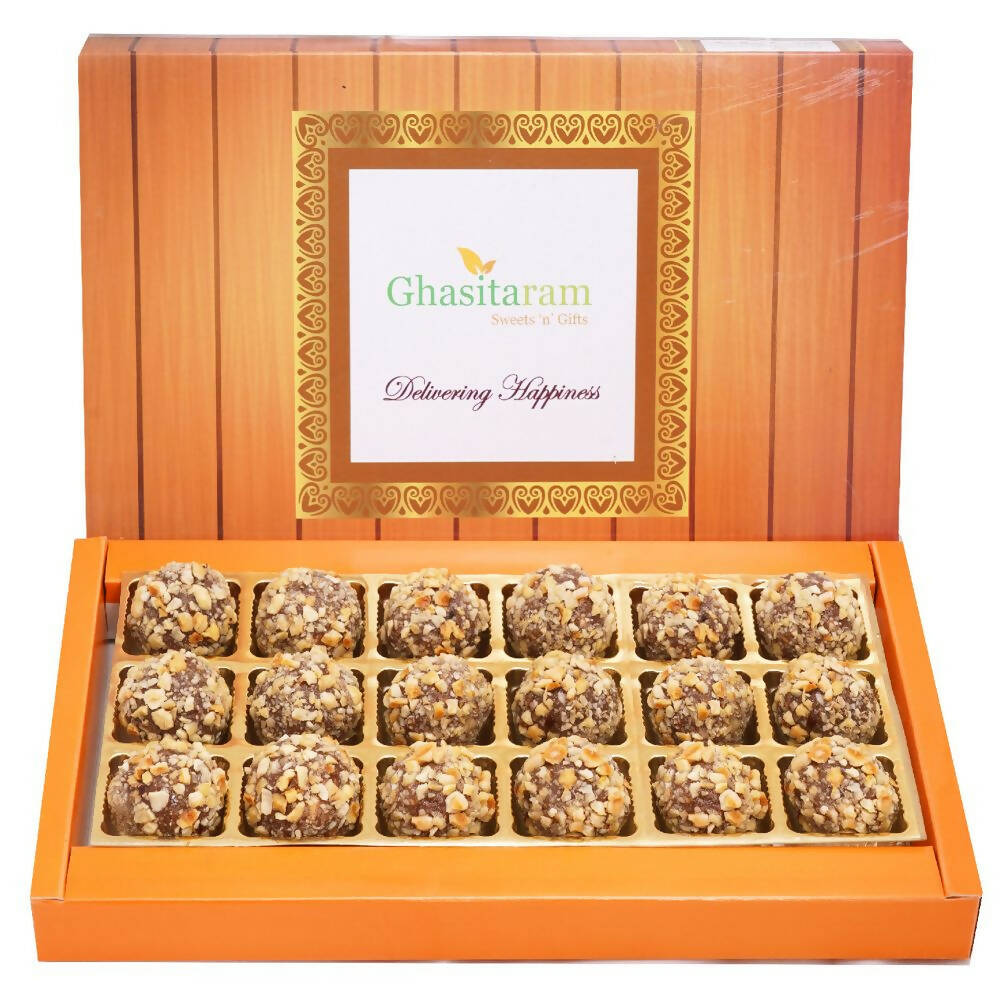 Ghasitaram Hazelnut Cashew Sweet Balls - Safuron