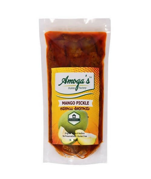 Amoga's Pickles Factory Andhra Authentic Mango Avakaya Pickle Amoga's Pickles Factory