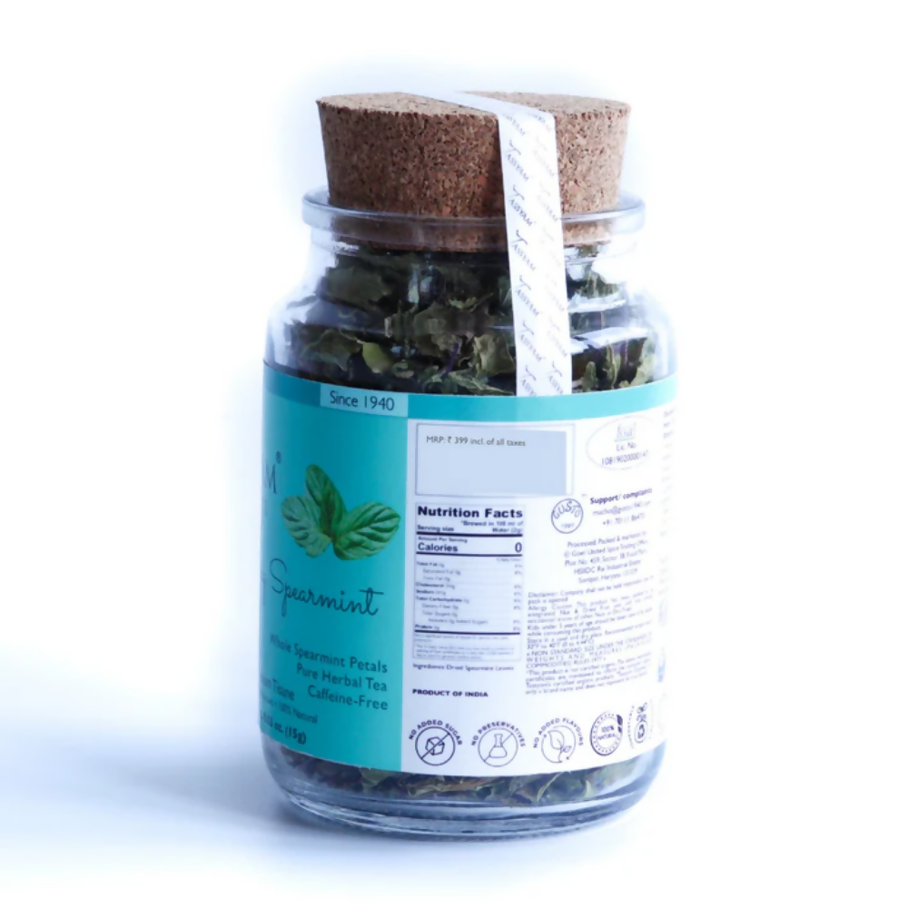 Tassyam Organics Refreshing Spearmint Herbal Tisane Tassyam Organics