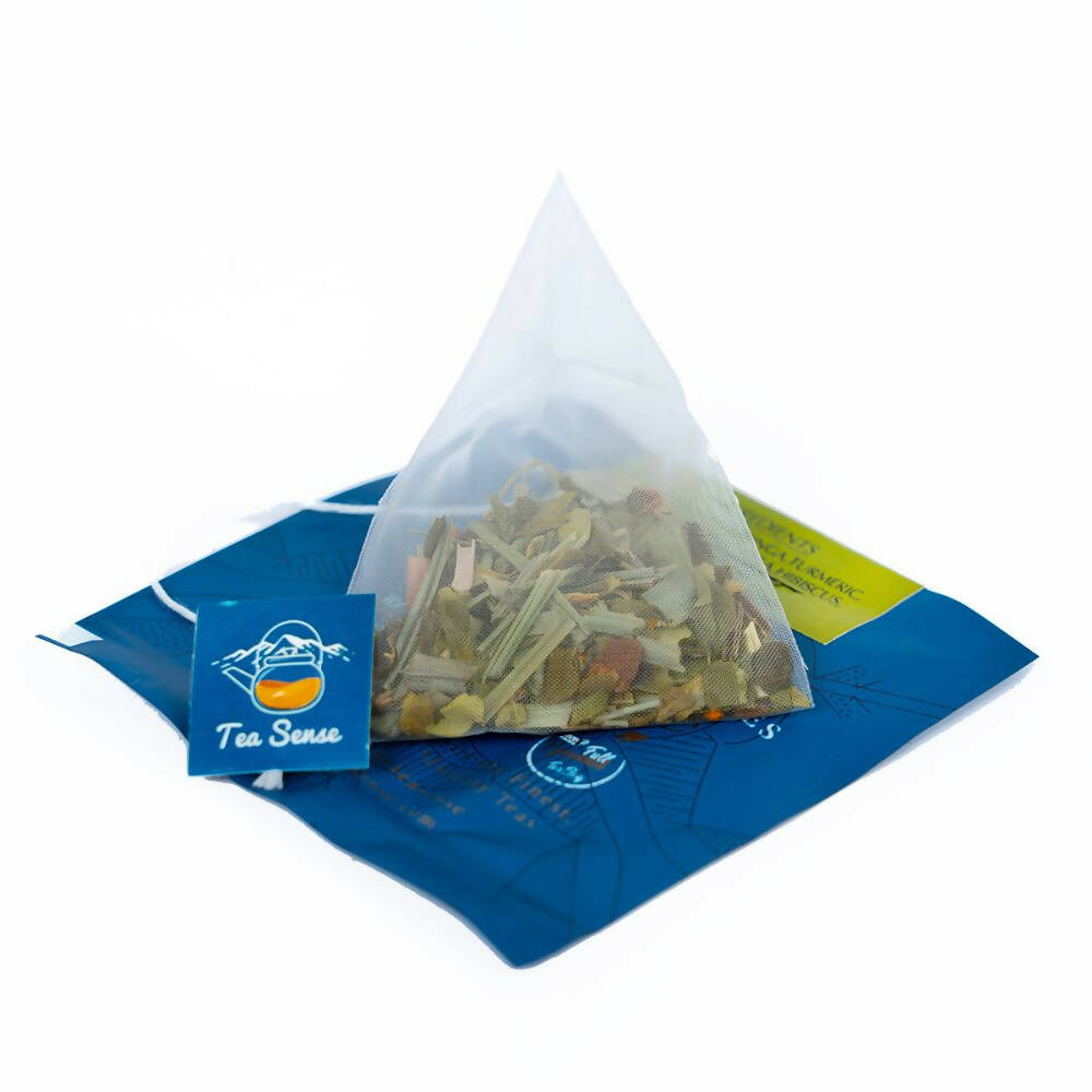 Tea Sense Lemongrass Moringa Tea Bags Box Tea Sense