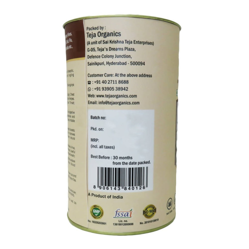 Teja Organics Thyme Tea Teja Organics