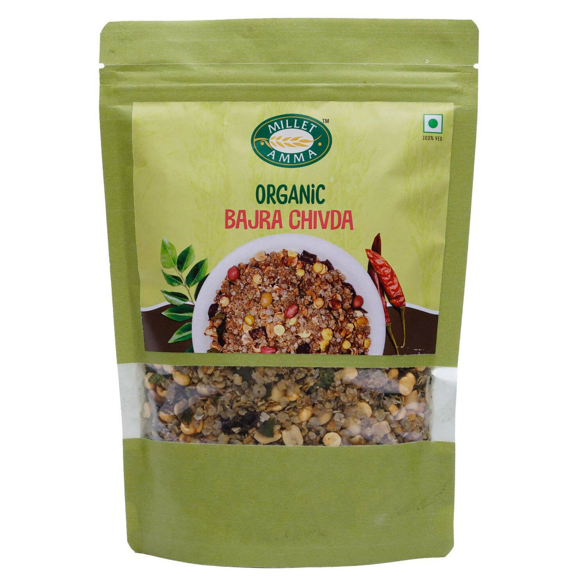 Millet Amma Organic Bajra Chivda Namkeen - Safuron