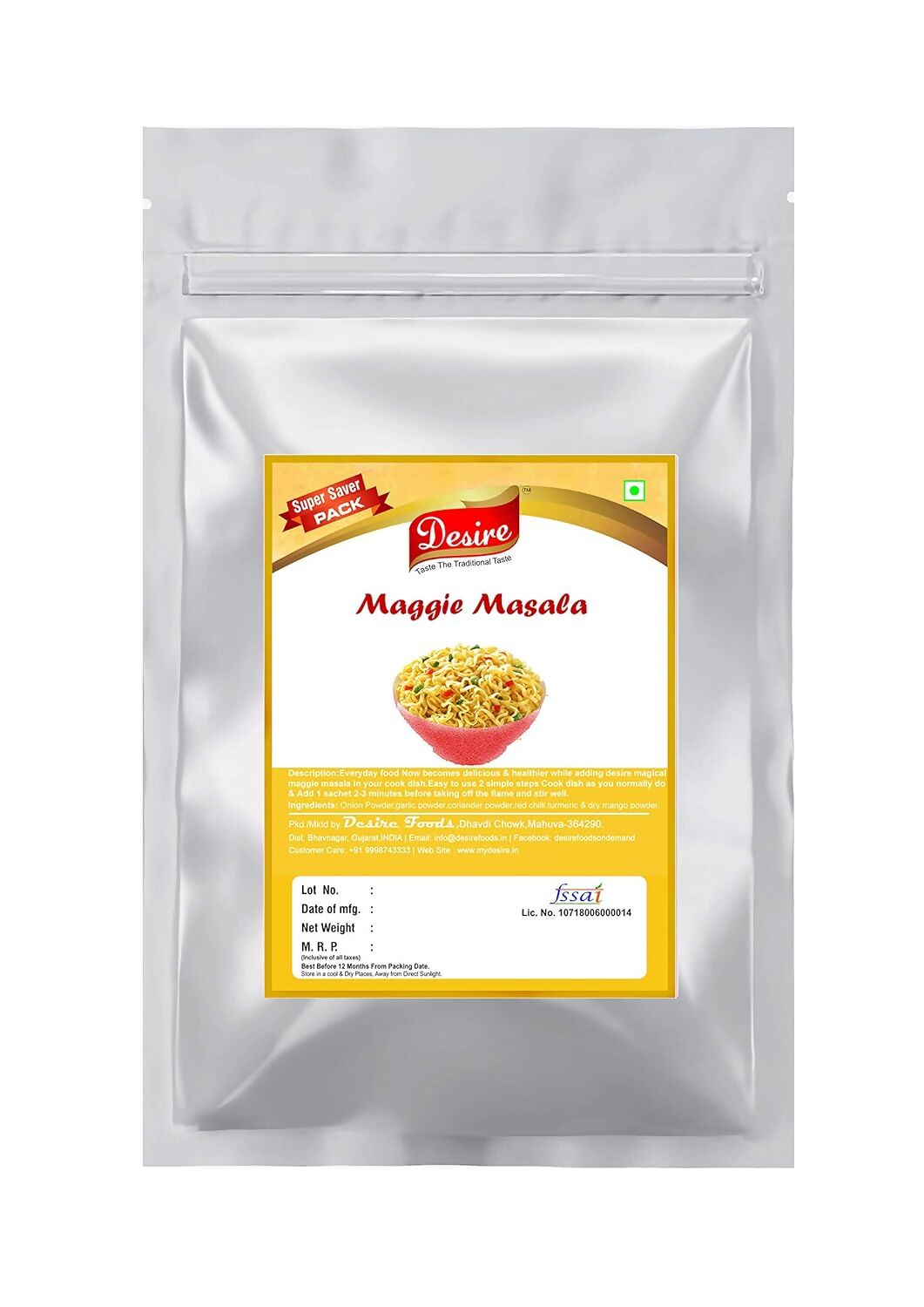 Desire Magical Maggie Masala Powder Desire