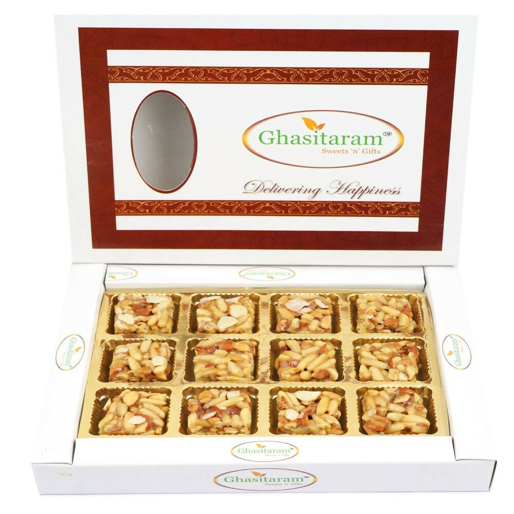 Ghasitaram Pine Nut Barfi - Safuron