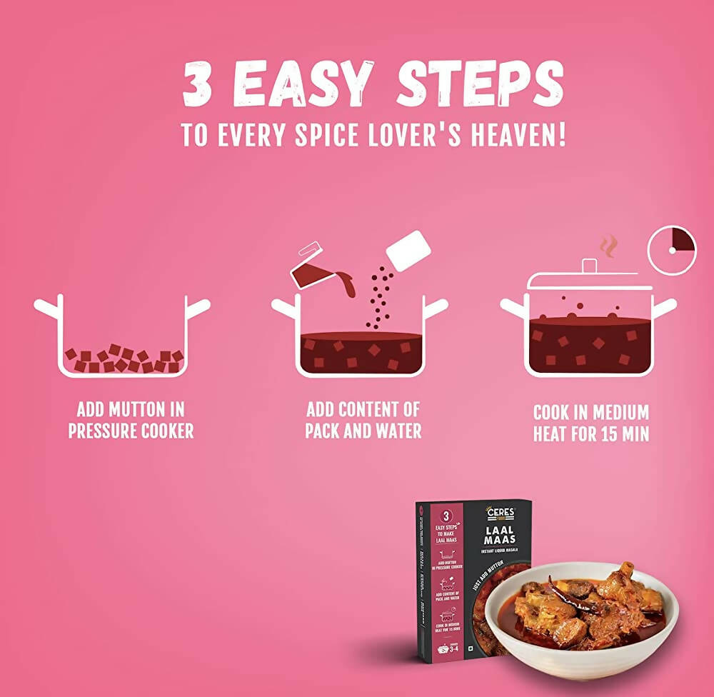 Ceres Foods Rajasthani Laal Maas Instant Liquid Masala Ceres Foods