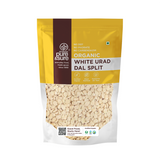 Pure & Sure Organic White Urad Dal Split - Safuron