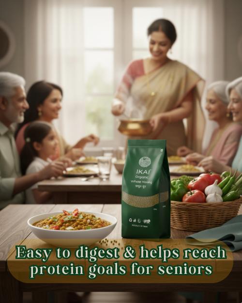 IKAI Organic Whole Moong (Green Gram) IKAI