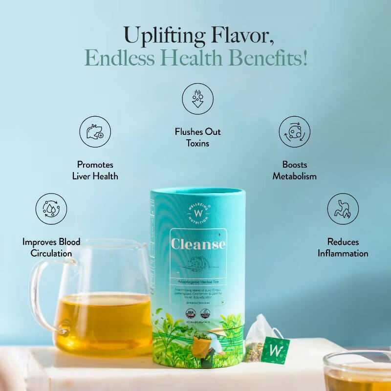Wellbeing Nutrition Cleanse Herbal Tea Wellbeing Nutrition