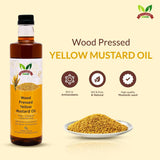 Gavyamart Wood Pressed Yellow Mustard Oil Gavyamart
