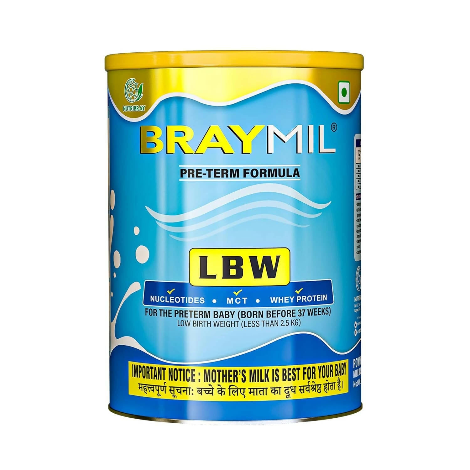 Braymil Pre-Term Formula LBW for the Preterm Baby Powder - Safuron
