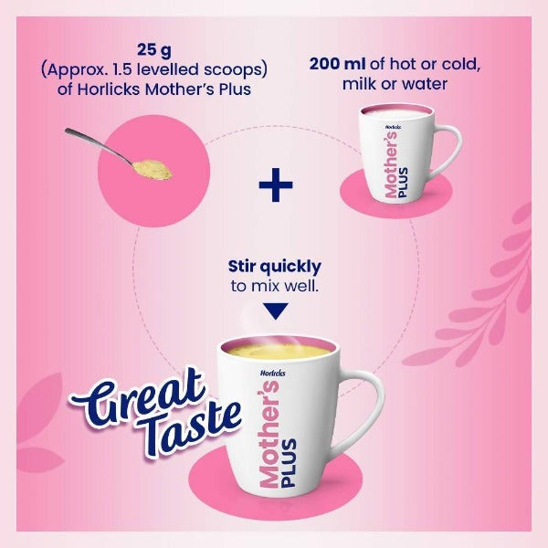 Horlicks Mother's Plus Kesar Flavour Horlicks