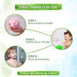 Mamaearth Agent Apple Body Wash for Kids with Apple & Oat Protein