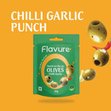 Flavure Snack-On-The-Go Olives Chilli Garlic Flavure
