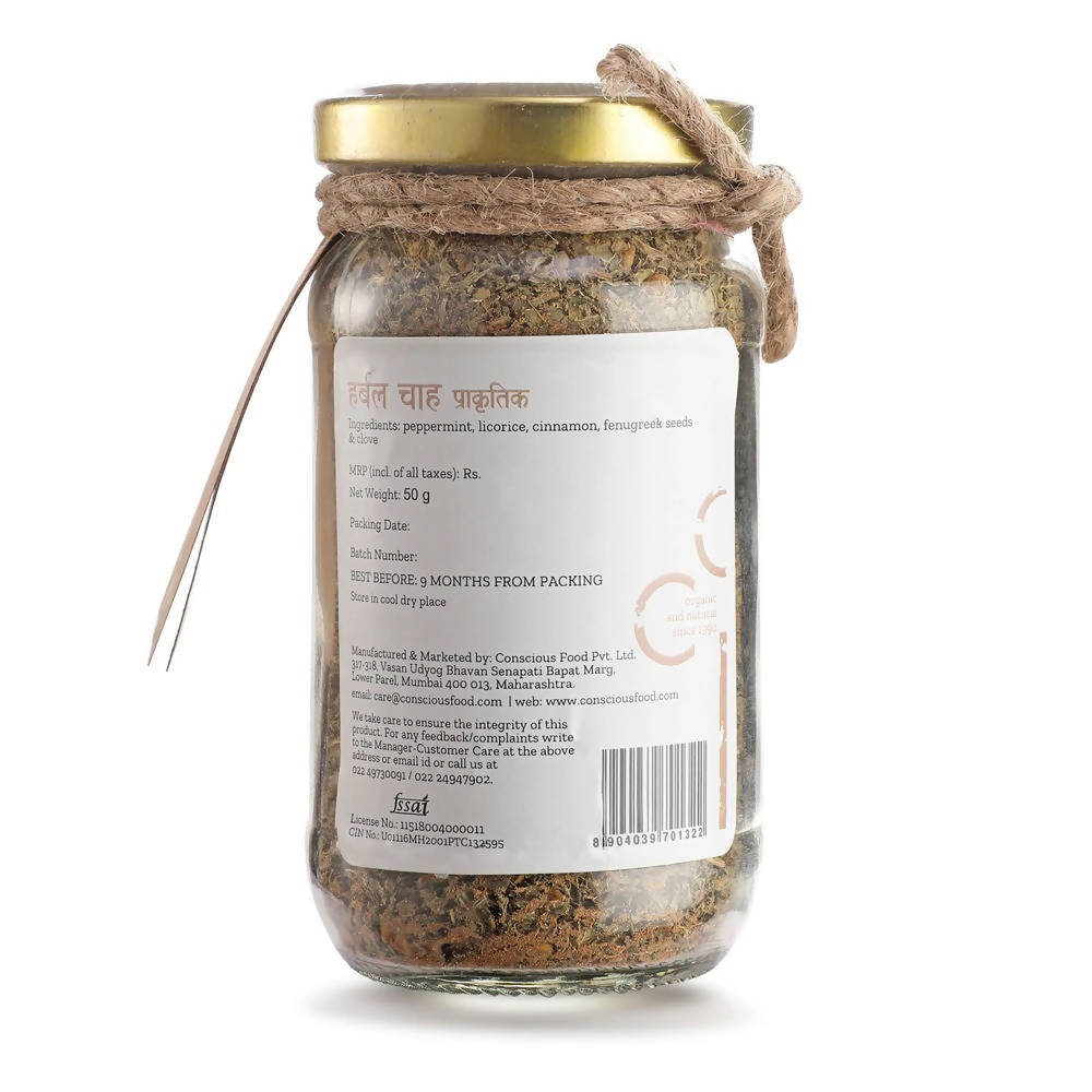 Conscious Food Natural Herbal Tea Conscious Food