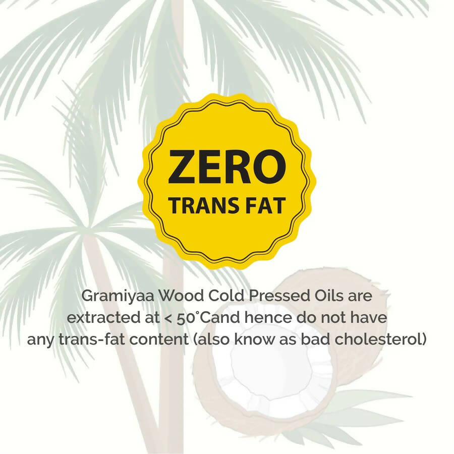 Gramiyaa Wood Cold Pressed Coconut Oil Gramiyaa