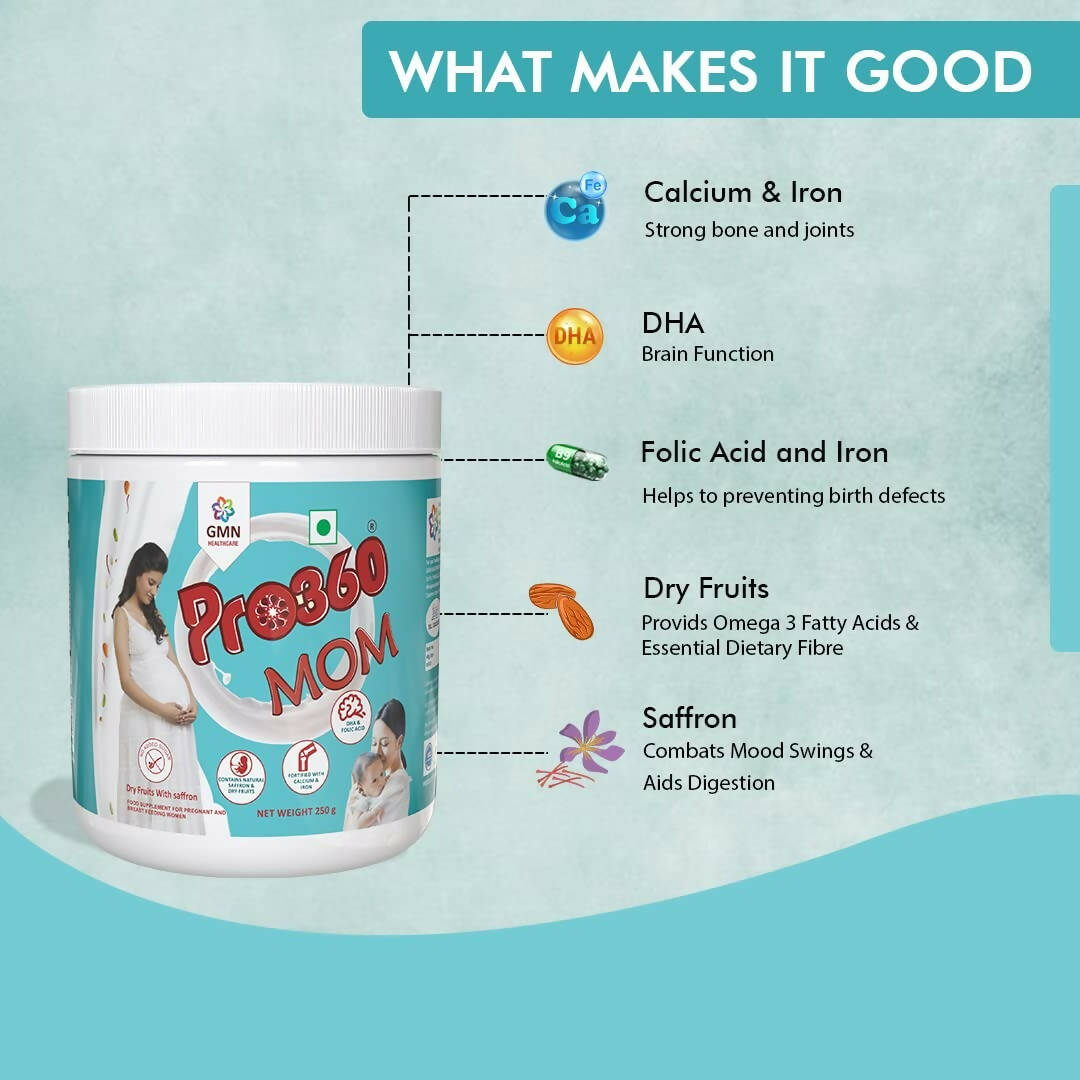 Pro360 MOM Maternal Nutrition Protein Powder For Pregnant Women Pro360