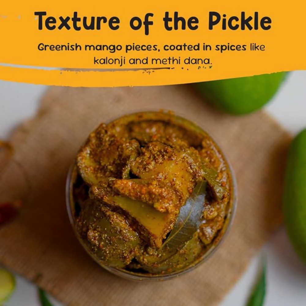 FarmDidi Mango Pickle - Tangy & Salty FarmDidi