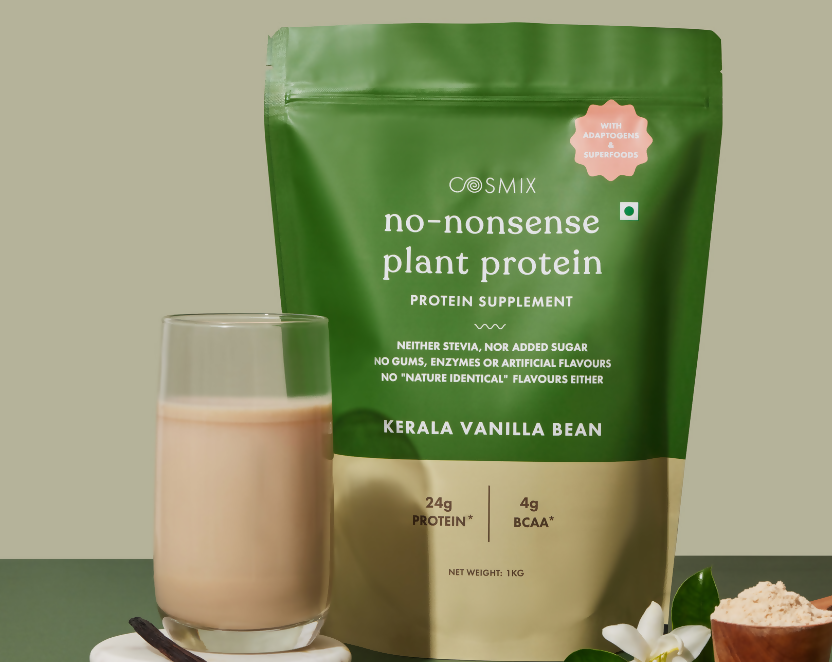 Cosmix No Nonsense Plant Protein Kerala Vanilla Bean Cosmix