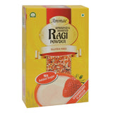 Ammae Sprouted and Roasted Ragi Powder - Strawberry - Safuron