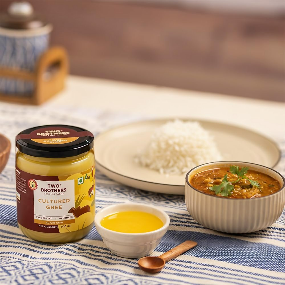 Two Brothers Organic Farms A2 Ghee Butter Organic Grass Fed From Gir Cow Two Brothers Organic Farms