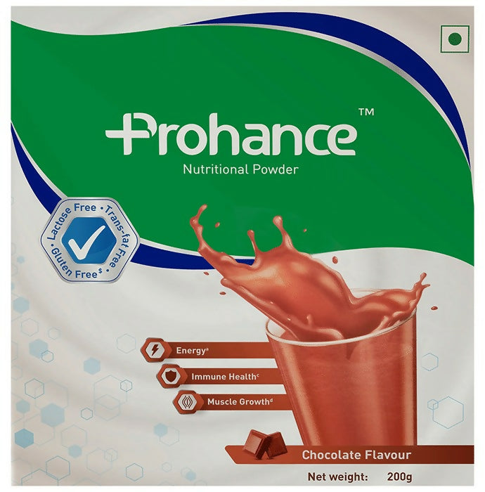 Prohance Complete Nutritional Drink Powder - Chocolate Flavor - Safuron
