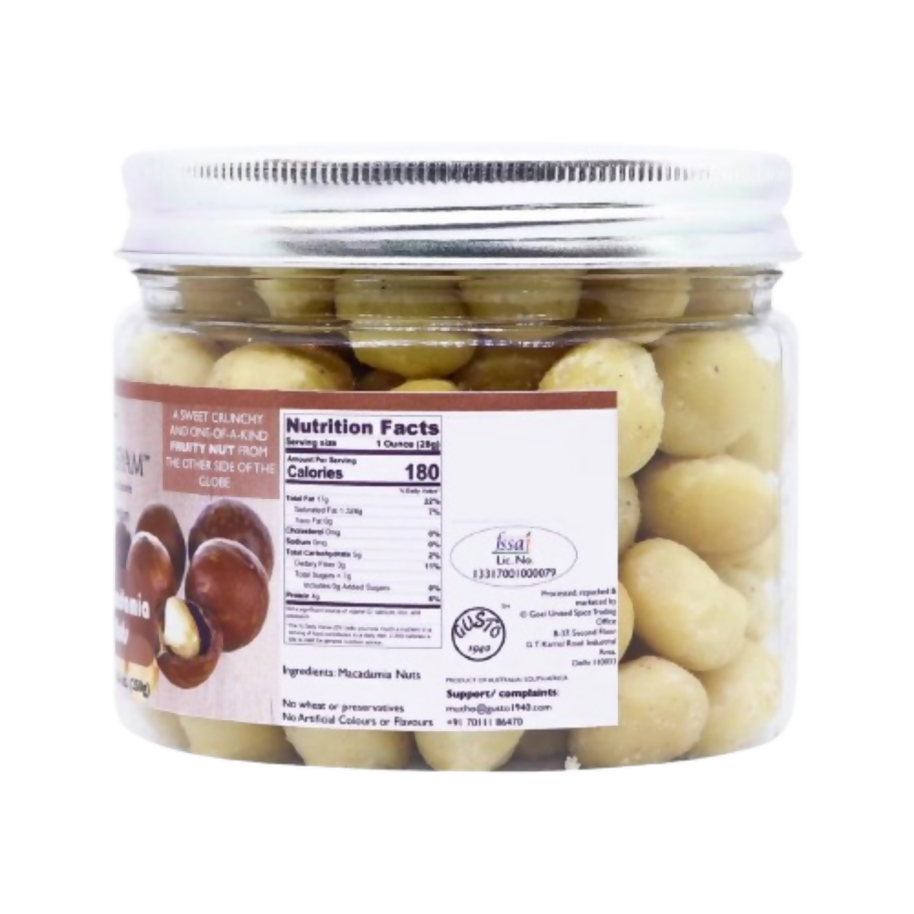Tassyam Organics Exotic Macadamia Nuts Tassyam Organics