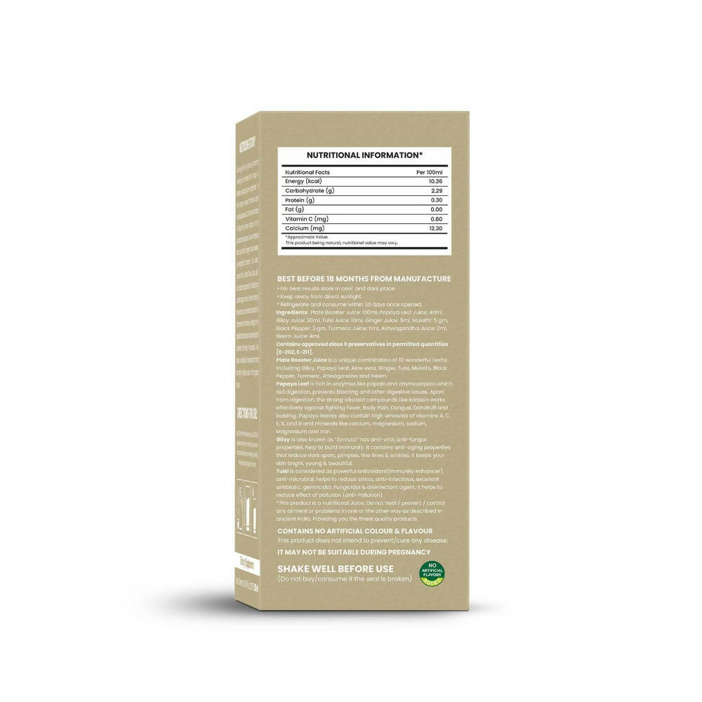 Nutriorg Plate Booster Juice Nutriorg