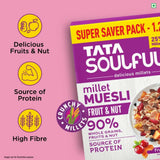 Tata Soulfull Millet Muesli Breakfast Cereals (Fruit & Nut) Tata Soulfull