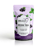 Oraah PCOS PCOD Basil with Black Currant Tea - Safuron