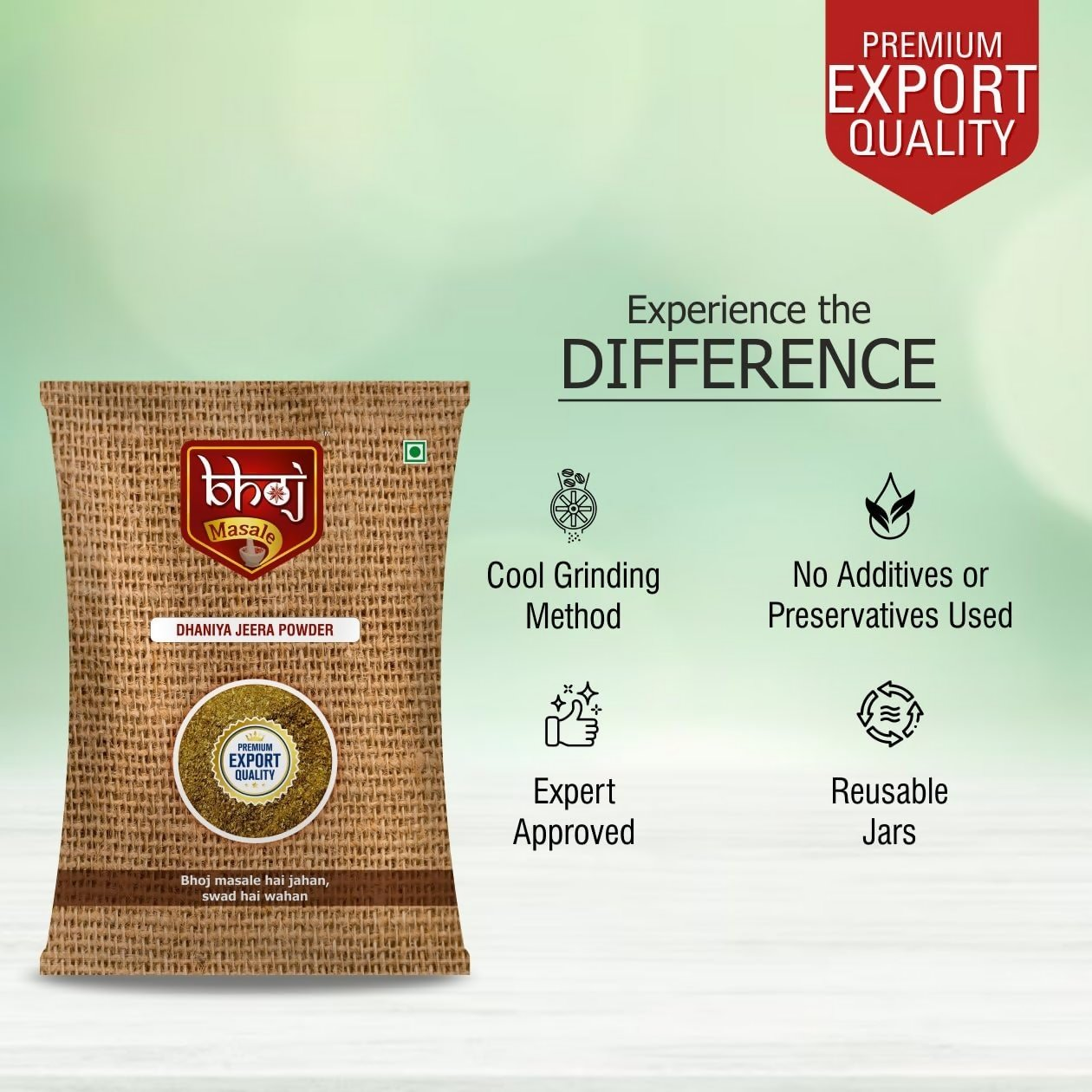 Bhoj Masale Dhania Jeera Powder ( Coriander & Cumin Mixed Spice Blend) Bhoj Masale