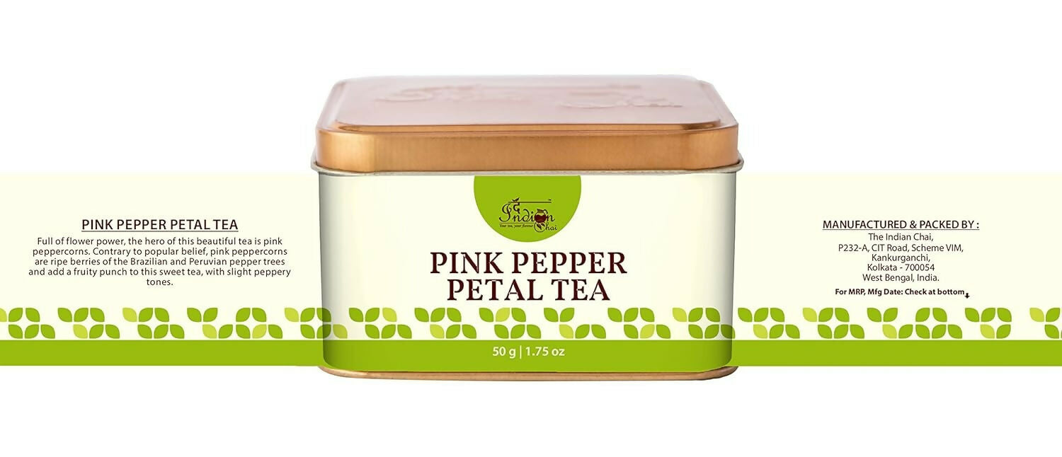 The Indian Chai – Pink Pepper Petal Tea The Indian Chai