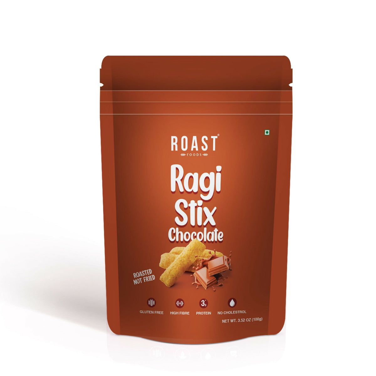 Roast Foods Ragi Stix Chocolate Roast Foods