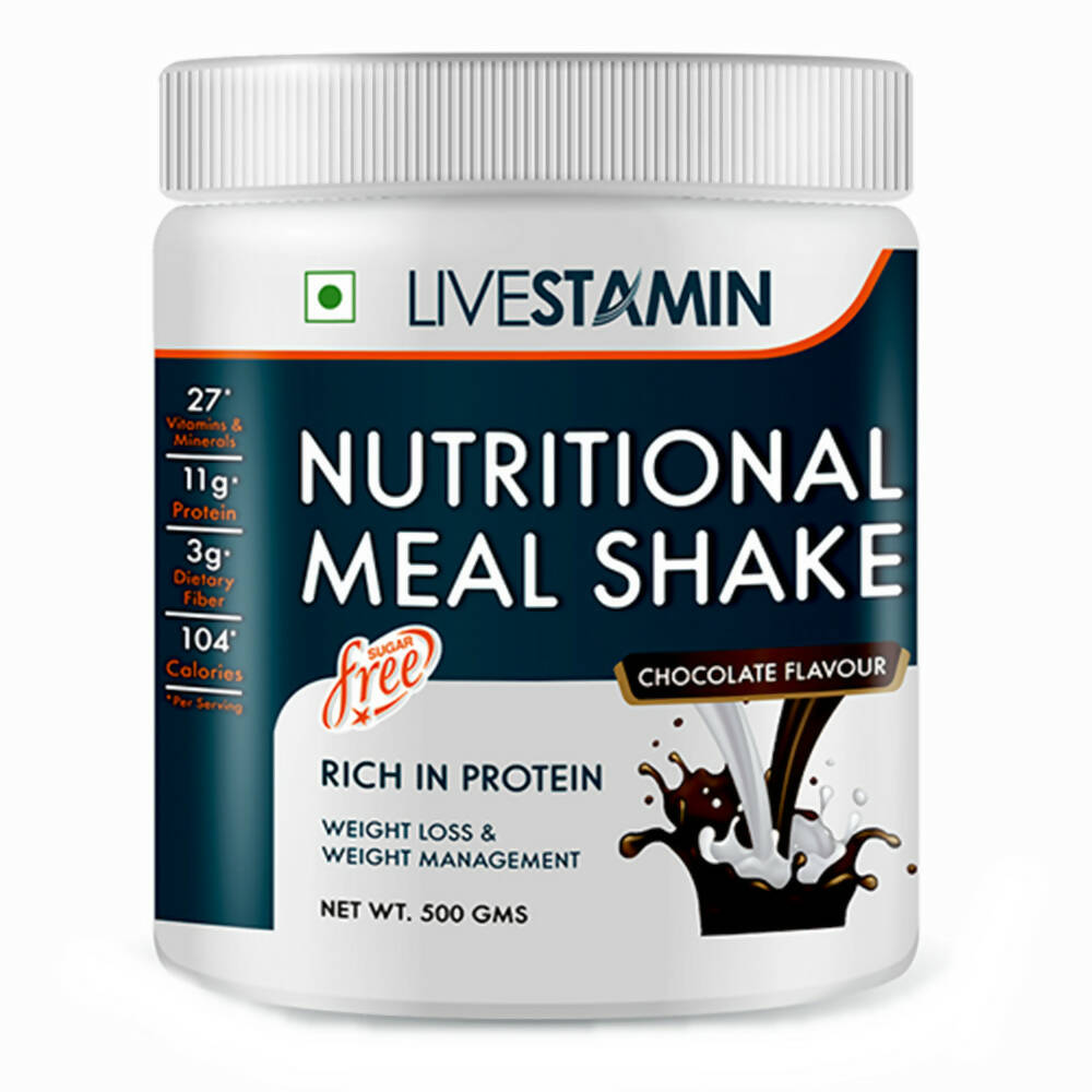 Livestamin Nutritional Meal Shake - Chocolate Flavour - Safuron