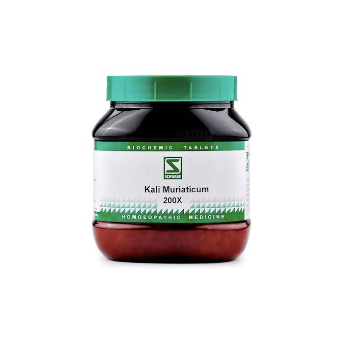 Dr. Willmar Schwabe India Kali Muriaticum Biochemic Tablet - Safuron Naturals