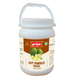 Priya Cut Mango Pickle with Garlic Priya
