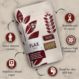 Sorich Organics Raw Chia Seeds and Flax Seeds Sorich