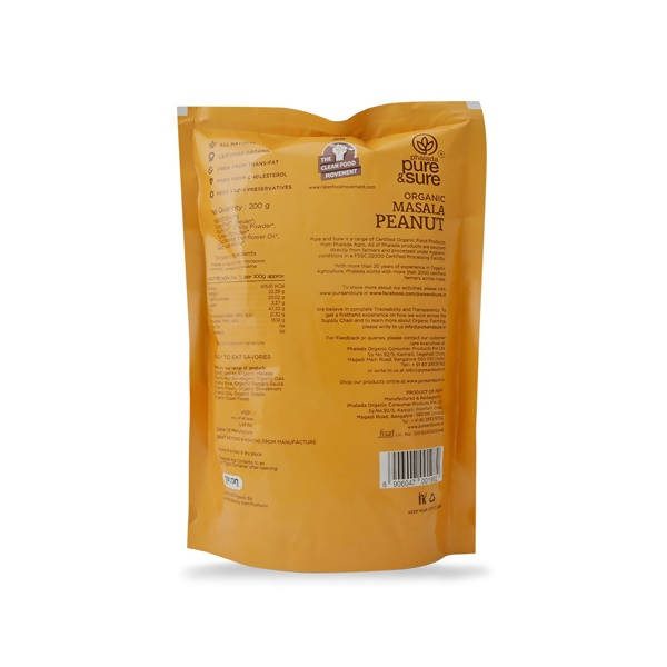 Pure & Sure Organic Masala Peanut Pure & Sure