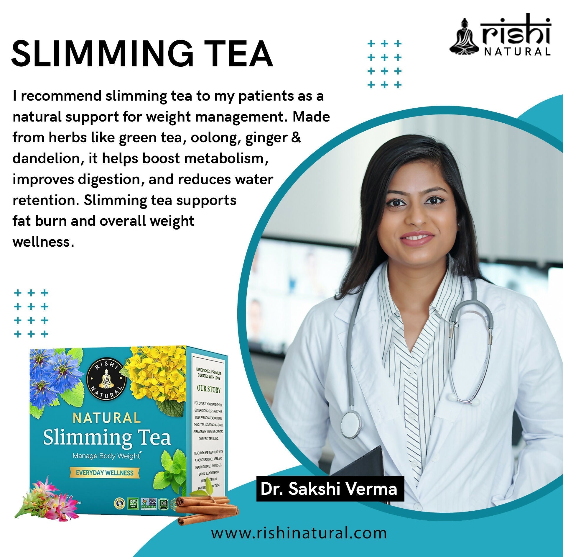 Rishi Natural Slimming Tea Rishi Natural