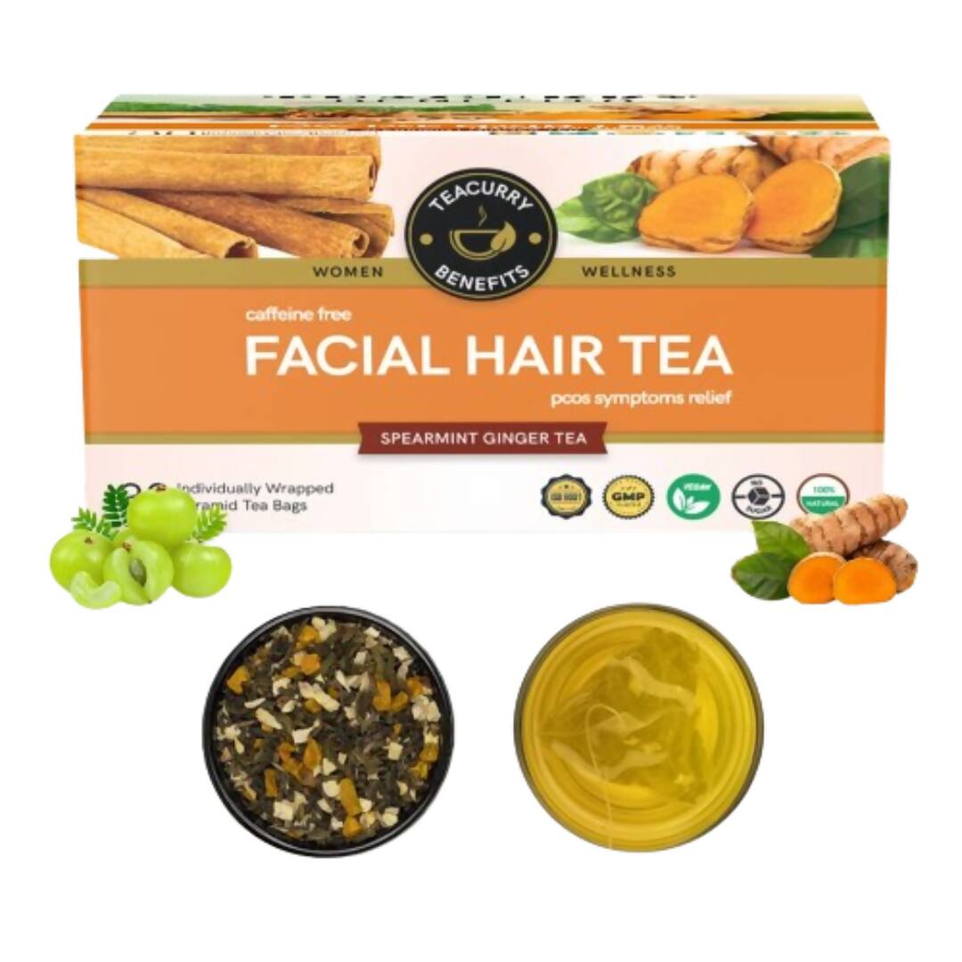 Teacurry Facial Hair Tea Bags Teacurry