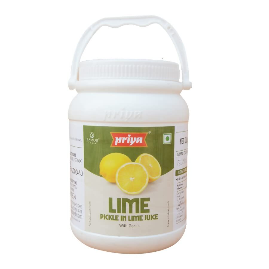 Priya Lime Pickle with Garlic Priya