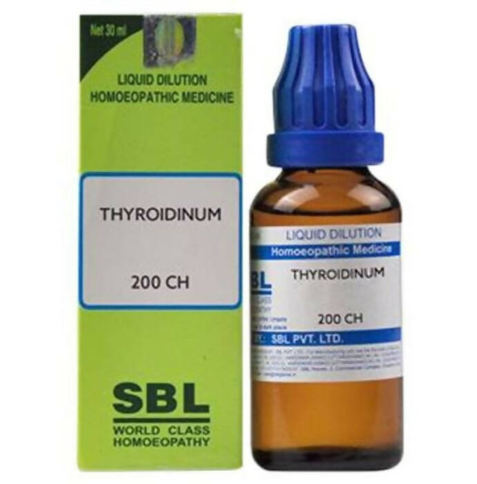 SBL Homeopathy Thyroidinum Dilution - Safuron