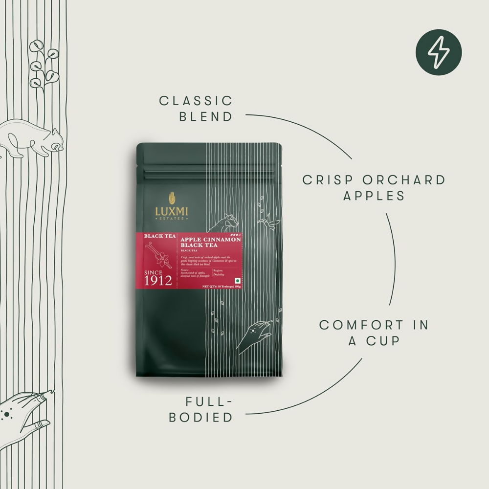Luxmi Estates Apple Cinnamon Black Tea Luxmi Estates