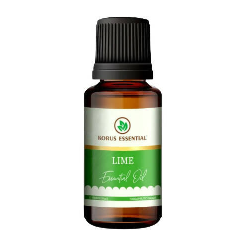 Korus Essential Lime Essential Oil - Therapeutic Grade - Safuron