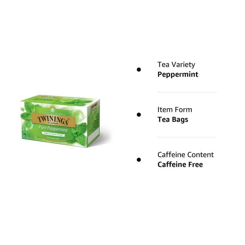 Twinings Peppermint Tea Bags Twinings