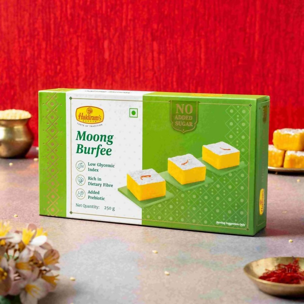 Haldiram's Moong Burfee -No Added Sugar Haldiram's