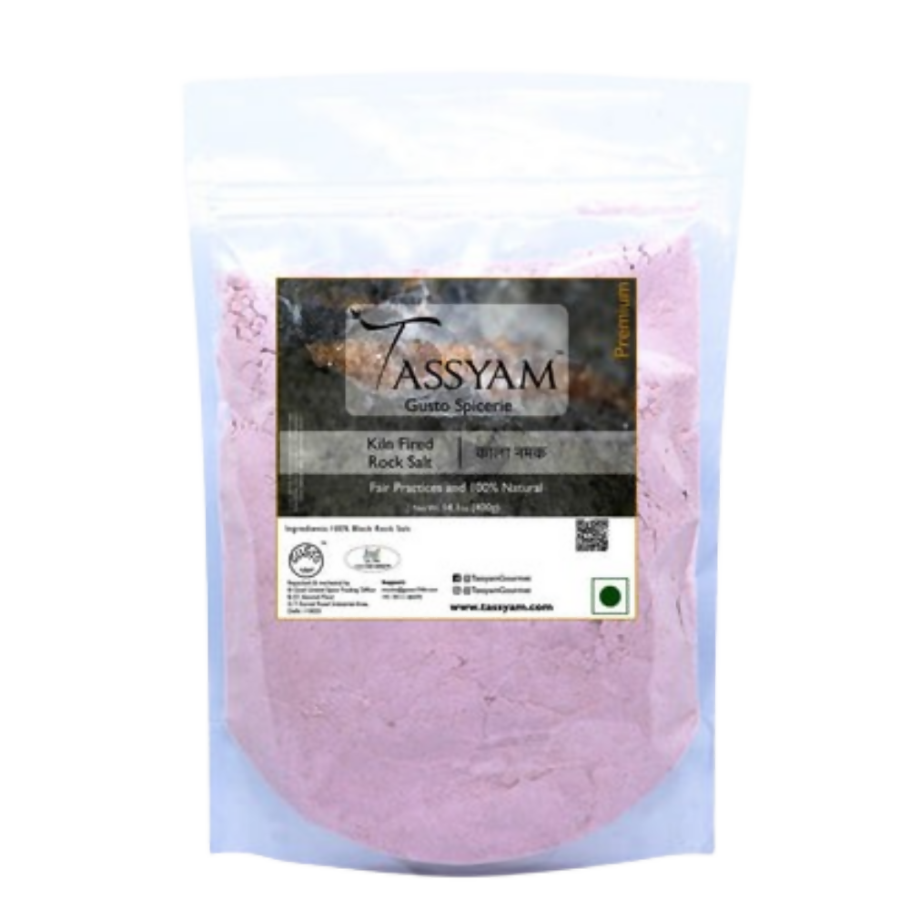 Tassyam Organics Black Rock Salt Powder - Safuron